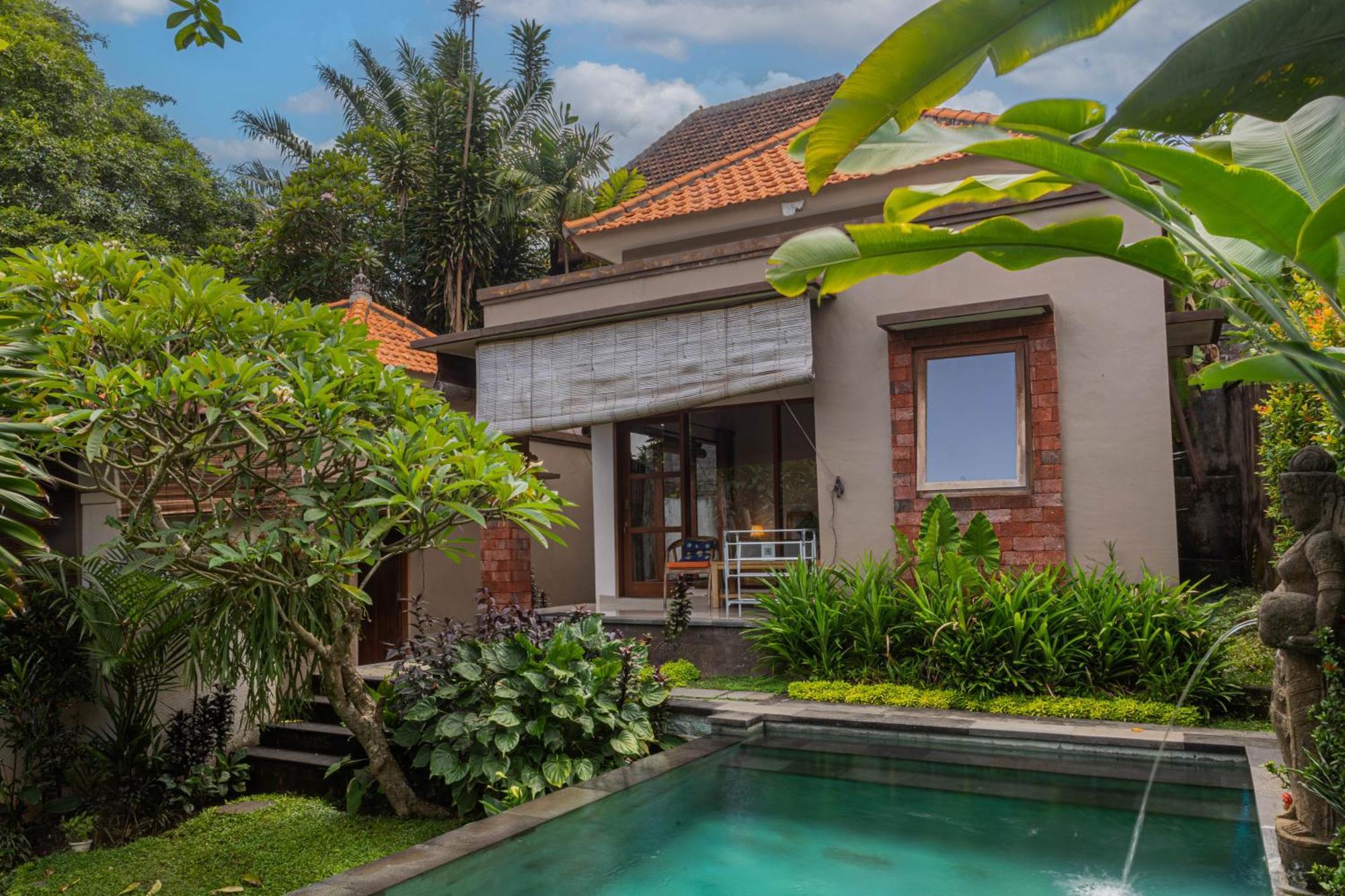 Sari Bamboo Villas Ubud Kamer foto
