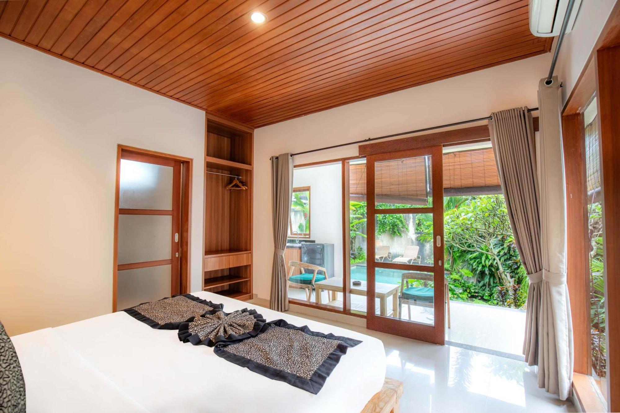 Sari Bamboo Villas Ubud Kamer foto