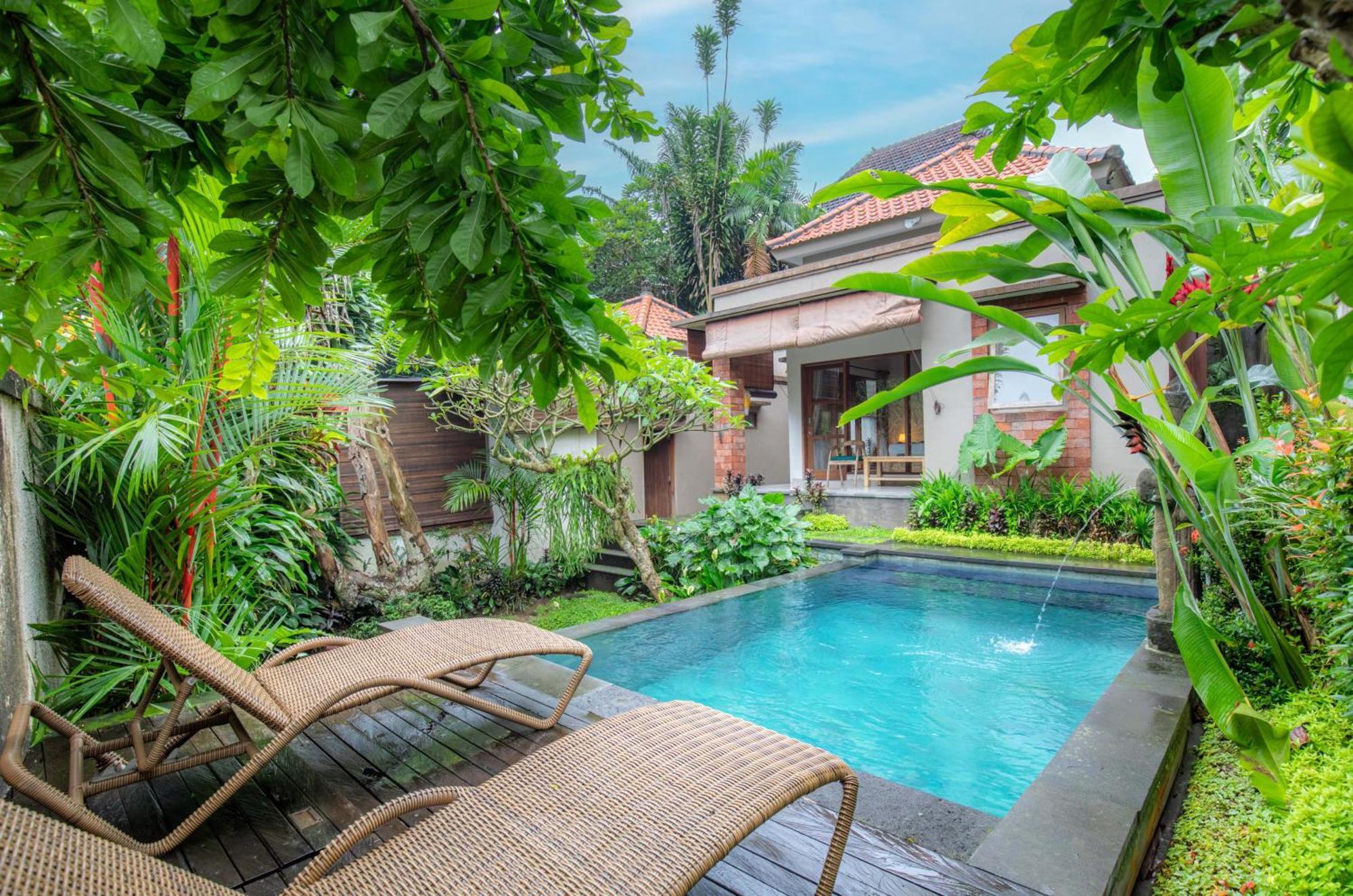 Sari Bamboo Villas Ubud Buitenkant foto