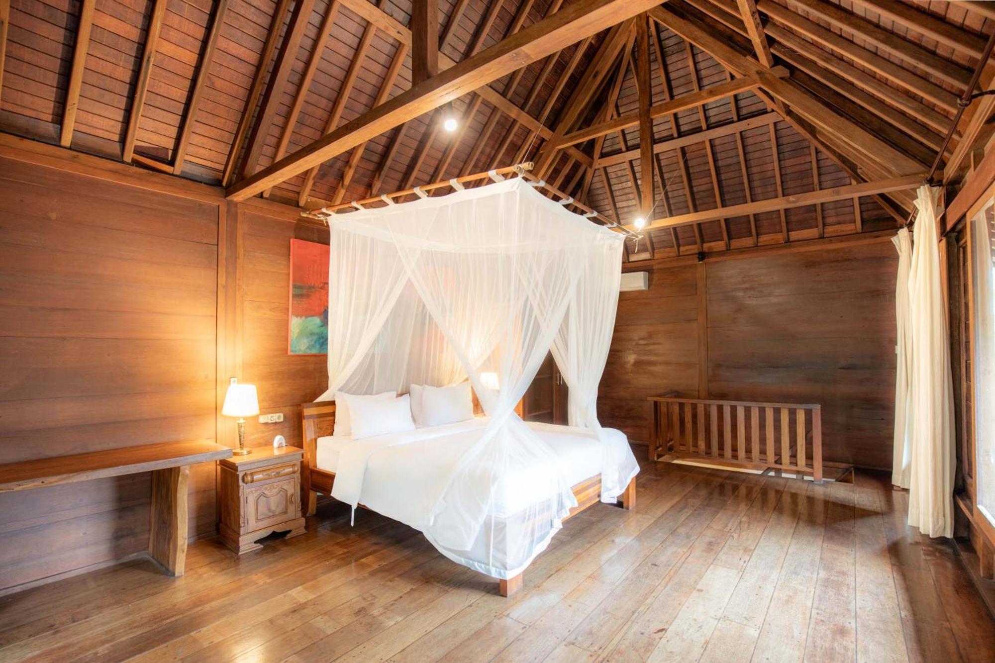 Sari Bamboo Villas Ubud Kamer foto